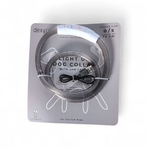 Dexy Paws Light Up Dog Collar One Size Fits Most